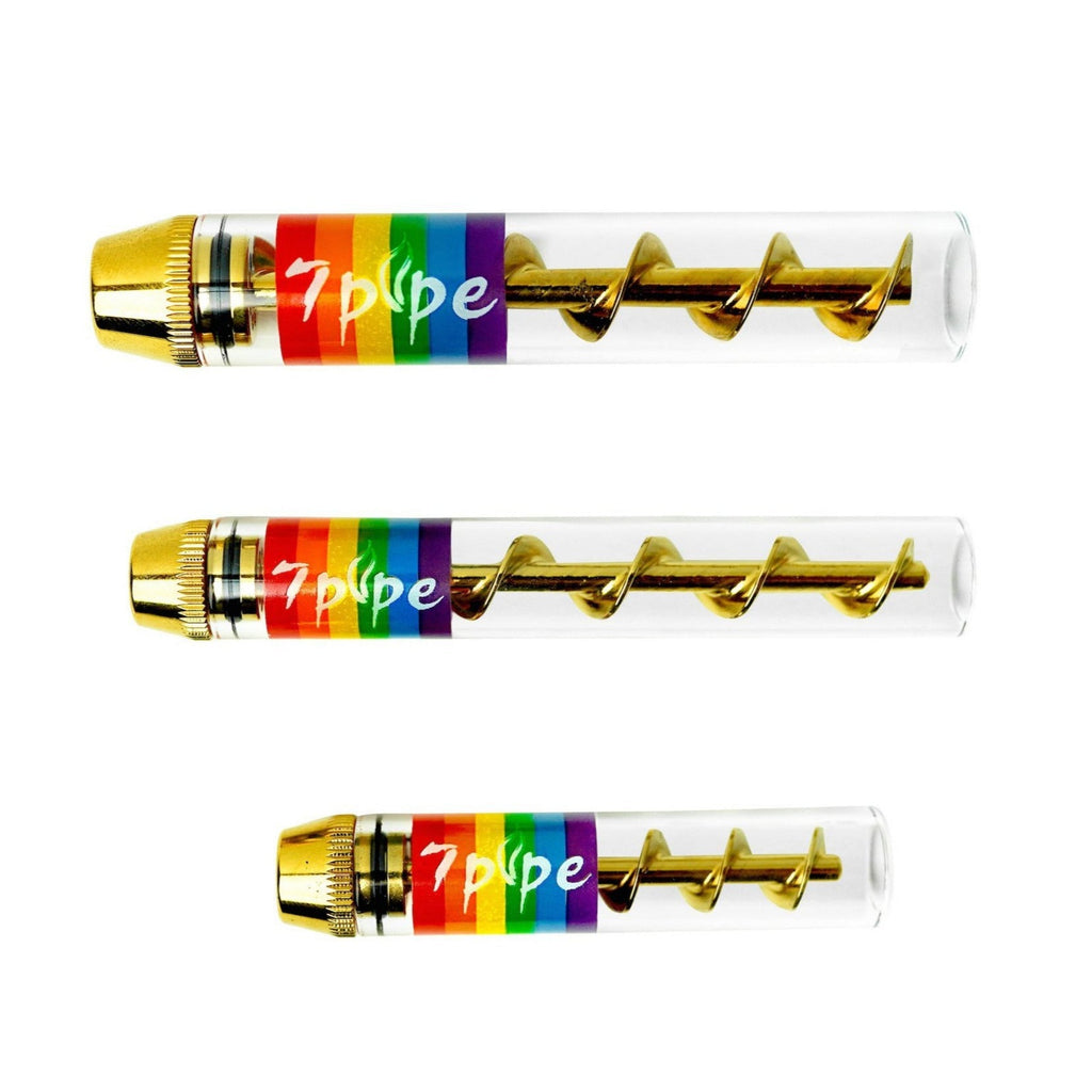 Twisty™ Glass Rainbow Tubes (2)