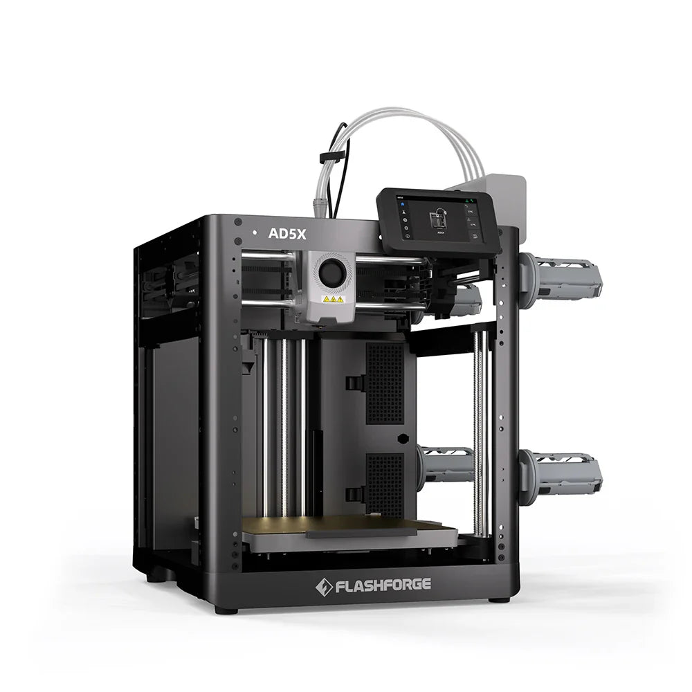 Multi-Color 3D Printer with Intelligent Filament System, One-Click Auto Leveling & Wi‑Fi — 220×220×220 mm (8.66×8.66×8.66 in)